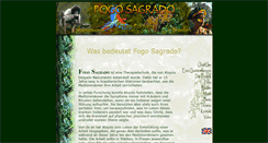 Desktop Screenshot of fogosagrado-brasilien.com